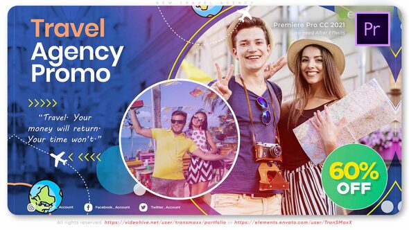 travel agency advert videohive free download after effects template